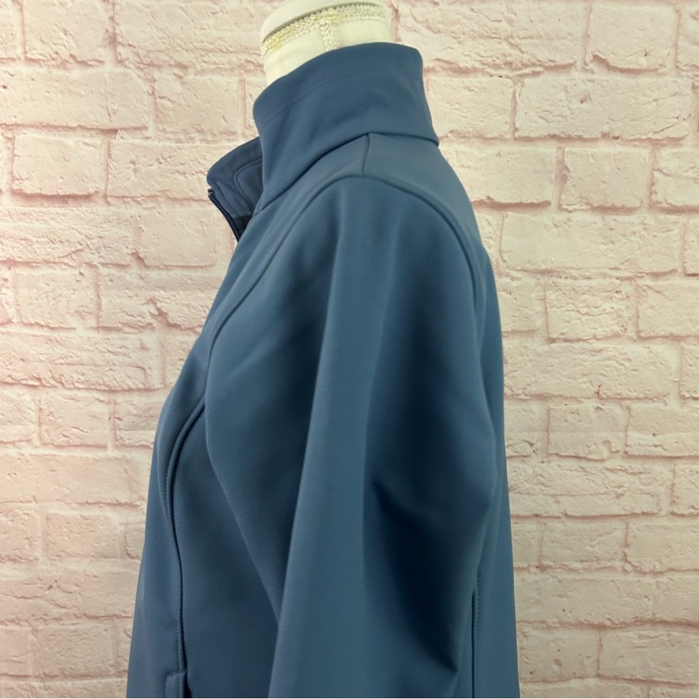 Columbia Womens Jacket Softshell Zipper Blue Size… - image 6